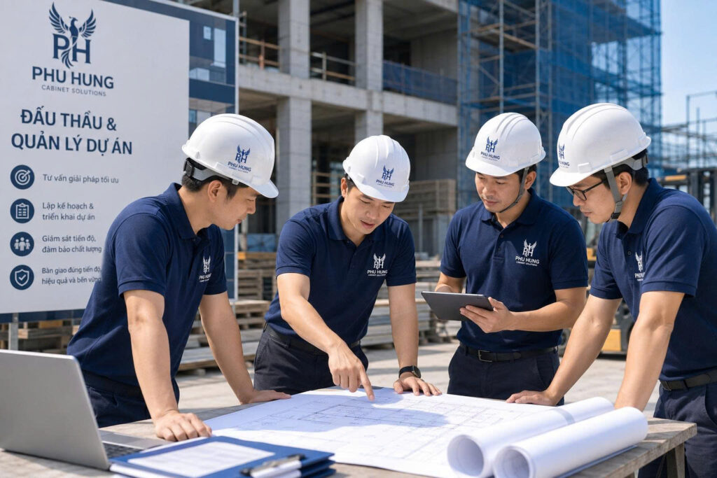 Đấu thầu cung cấp nội thất hành chính sự nghiệp Phú Hưng