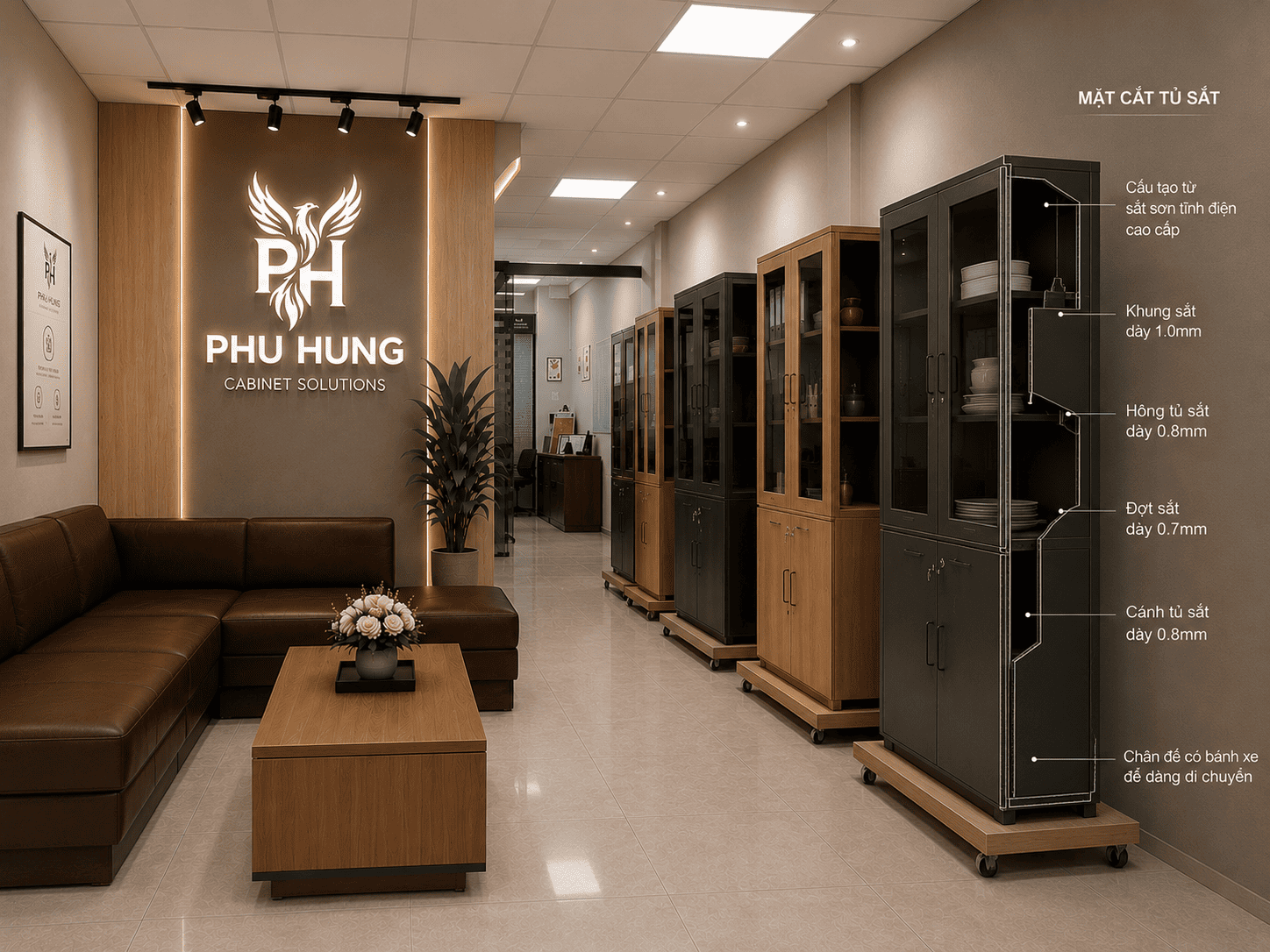 Hệ Thống Showroom Phú Hưng