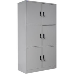 Tủ hồ sơ sắt 6 khoang cánh mở The One TU09K6 Phú Hưng Cabinet