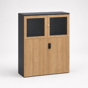 Tủ sắt 4 cánh thấp khóa số PH-4CKT-S Phú Hưng Cabinet