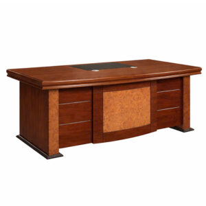 Bàn lãnh đạo sơn PU cao cấp thiết kế lượn cong PH.BLĐ-16