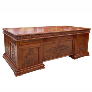 Bàn lãnh đạo gỗ tự nhiên tân cổ điển đẳng cấp PH.BLĐ-17
