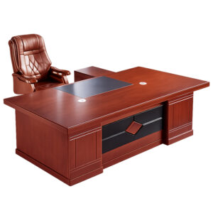 Bàn lãnh đạo VIP mặt chữ nhật phong cách Luxury PH.BLĐ-19