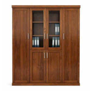 Tủ tài liệu lãnh đạo gỗ Veneer 3 buồng bề thế PH.TLĐ-03