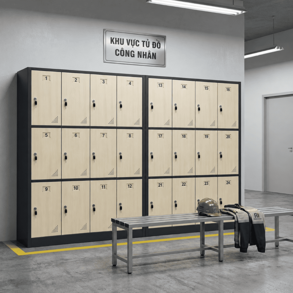 6 Tip Chọn Tủ Locker Sắt Bền Đẹp Cho Văn Phòng Và Nhà Máy