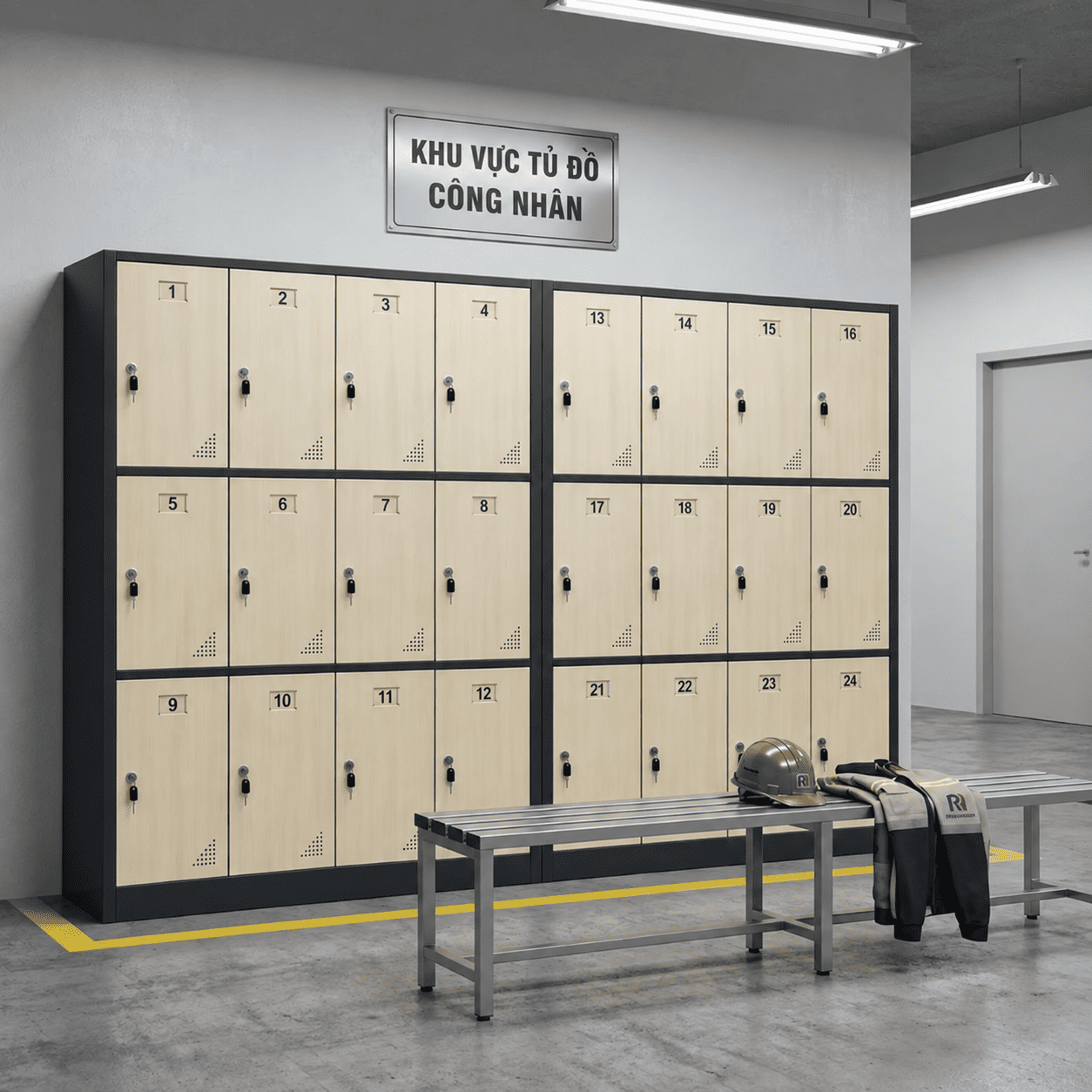 6 Tip Chọn Tủ Locker Sắt Bền Đẹp Cho Văn Phòng Và Nhà Máy