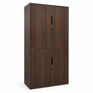 Tủ Sắt Vân Gỗ 4 Cánh Cao Cấp PH-4CS – Phú Hưng Cabinet