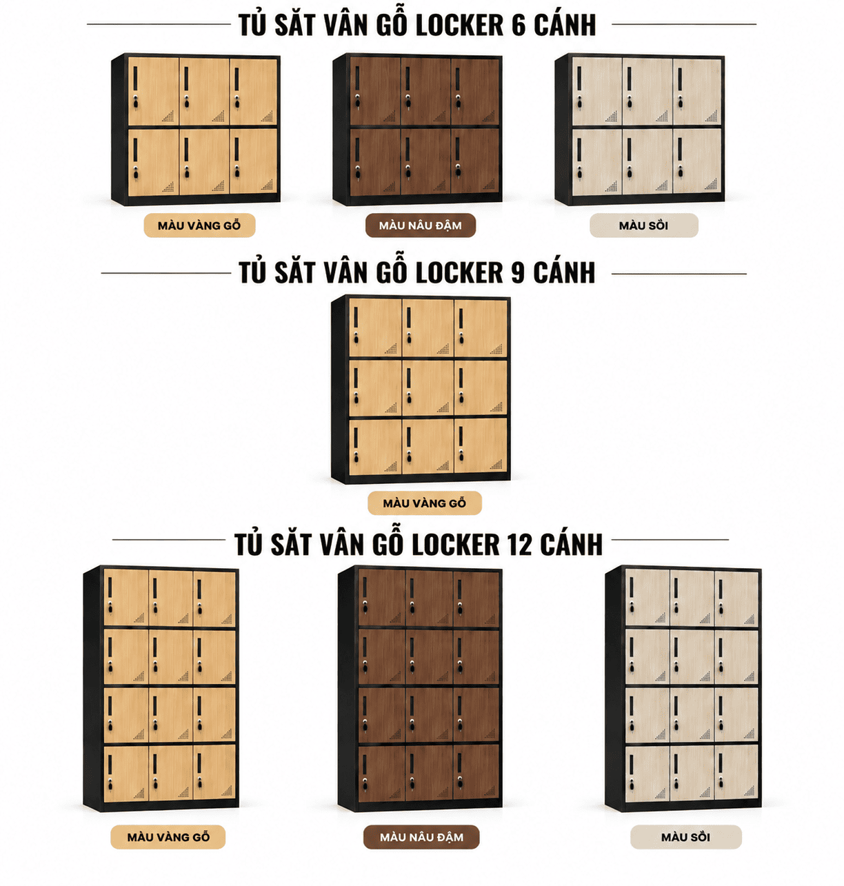 Phòng thay đồ fitness sử dụng tủ locker cá nhân